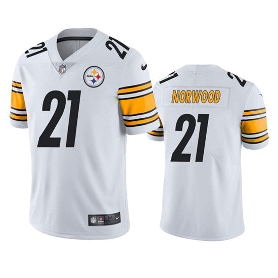 Tre Norwood Pittsburgh Steelers white Vapor jersey