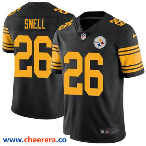 Benny Snell Pittsburgh Steelers black Color Rush jersey
