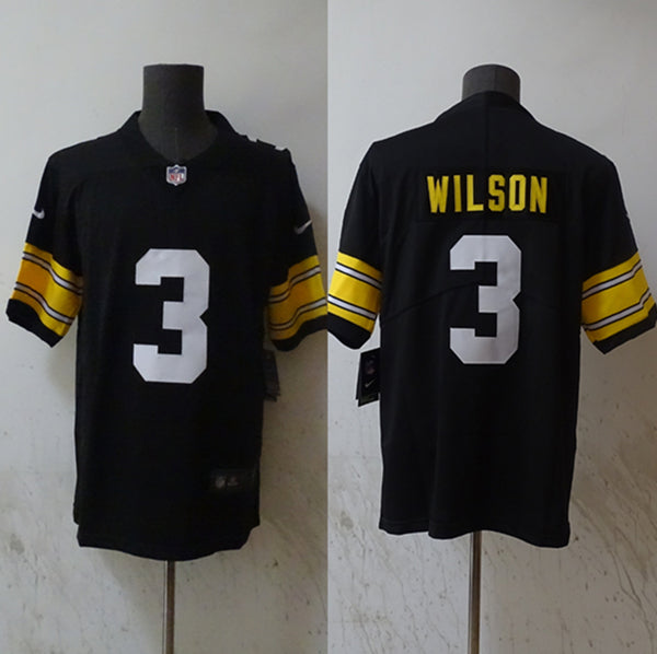 Russell Wilson Pittsburgh Steelers black Vapor jersey