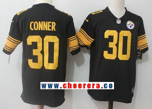 James Conner Pittsburgh Steelers black Color Rush jersey