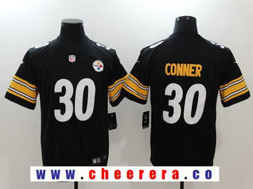 James Conner Pittsburgh Steelers black Vapor jersey