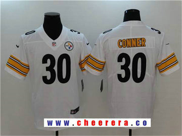 James Conner Pittsburgh Steelers white Vapor jersey