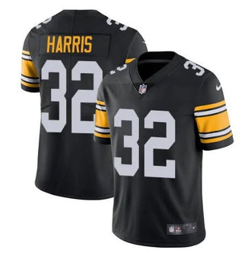Franco Harris Pittsburgh Steelers black Vapor jersey