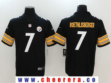 Ben Roethlisberger Pittsburgh Steelers black Vapor jersey