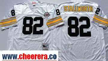 John Stallworth Pittsburgh Steelers white Throwback jersey