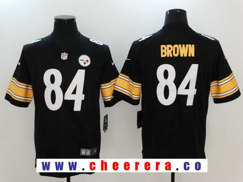 Antonio Brown Pittsburgh Steelers black Vapor jersey