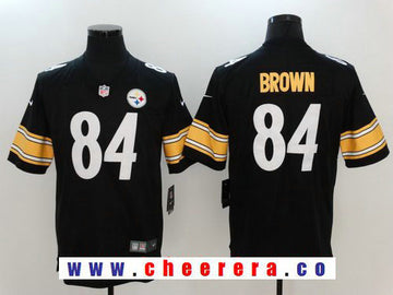 Antonio Brown Pittsburgh Steelers black Vapor jersey
