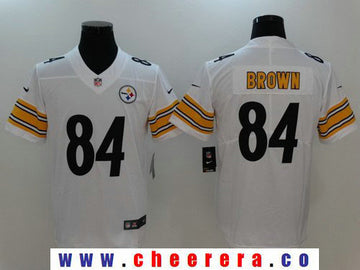 Antonio Brown Pittsburgh Steelers white Vapor jersey