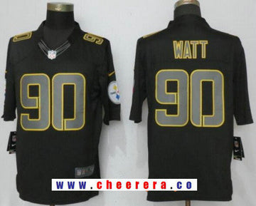 T. J. Watt Pittsburgh Steelers black Limited jersey