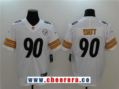 T. J. Watt Pittsburgh Steelers white Vapor jersey