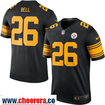 Le'Veon Bell Nike Pittsburgh Steelers black Color Rush jersey