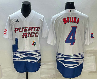 Carlos Correa Puerto Rico Baseball white Classic jersey
