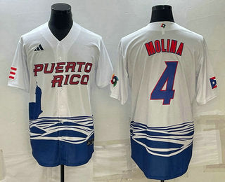 Carlos Correa Puerto Rico Baseball white Classic jersey