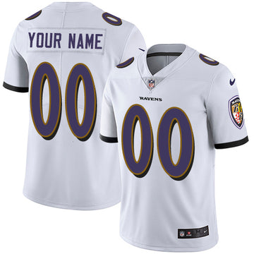 Active Baltimore Ravens white Vapor jersey