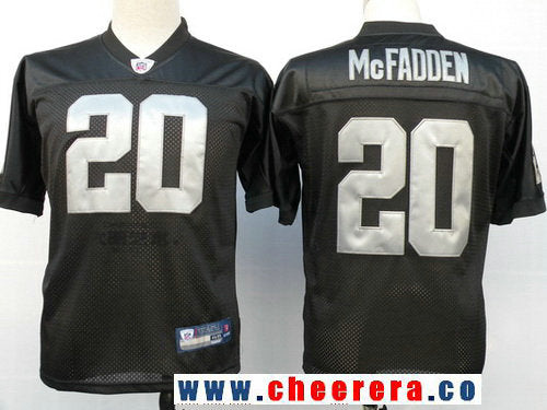 Reebok Darren McFadden Las Vegas Raiders black jersey