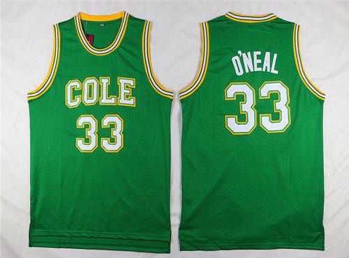 Robert G. Cole High School Robert G. Cole High School green jersey
