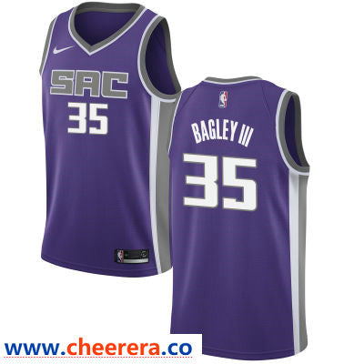Marvin Bagley III Sacramento Kings purple jersey
