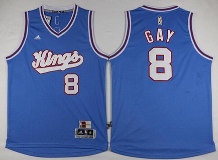 Rudy Gay Revolution Sacramento Kings blue jersey