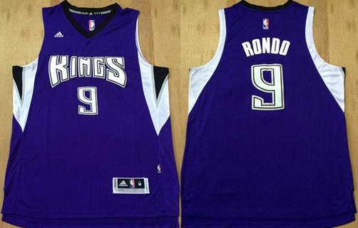 Rajon Rondo Revolution Sacramento Kings purple jersey