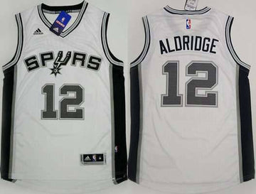 LaMarcus Aldridge Revolution San Antonio Spurs white jersey