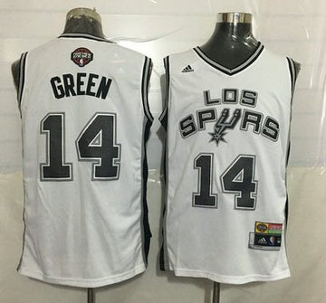 Danny Green San Antonio Spurs white jersey