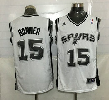 Matt Bonner Revolution San Antonio Spurs white jersey