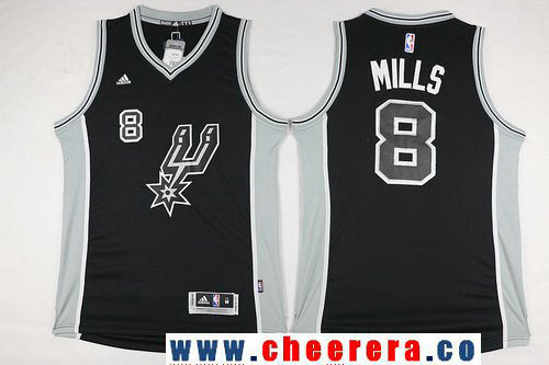 Patty Mills New San Antonio Spurs black jersey