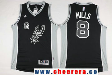 Patty Mills New San Antonio Spurs black jersey