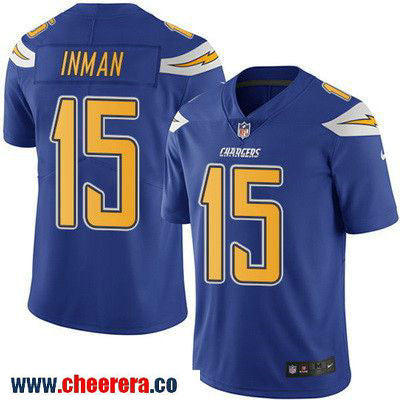 Dontrelle Inman Los Angeles Chargers royal Color Rush jersey