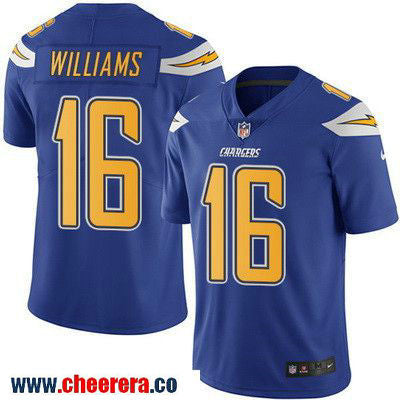 Tyrell Williams Los Angeles Chargers royal Color Rush jersey