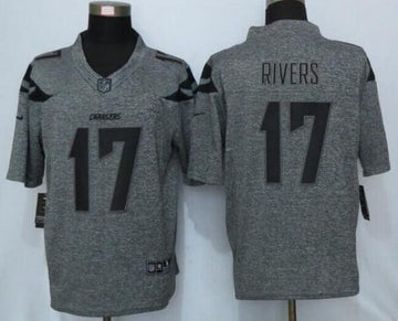 Philip Rivers Los Angeles Chargers gray Limited jersey