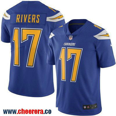 Philip Rivers Los Angeles Chargers royal Color Rush jersey