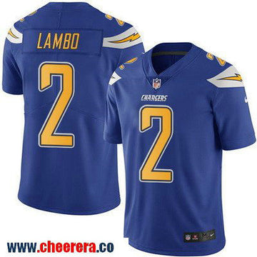 Josh Lambo Los Angeles Chargers royal Color Rush jersey