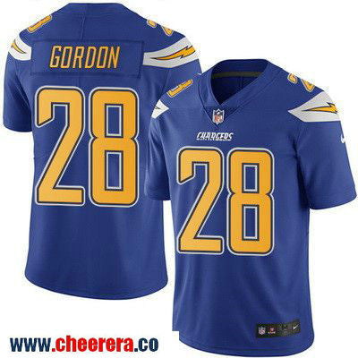 Melvin Gordon Los Angeles Chargers royal Color Rush jersey