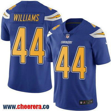Andre Williams Los Angeles Chargers royal Color Rush jersey