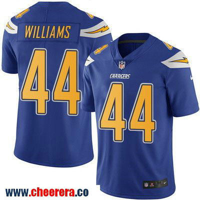 Andre Williams Los Angeles Chargers royal Color Rush jersey
