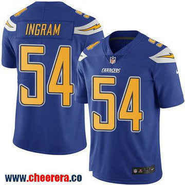 Melvin Ingram Los Angeles Chargers royal Color Rush jersey