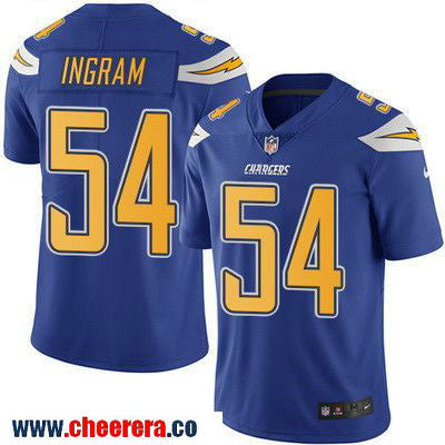 Melvin Ingram Los Angeles Chargers royal Color Rush jersey