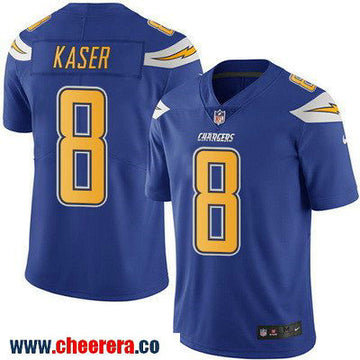 Drew Kaser Los Angeles Chargers royal Color Rush jersey