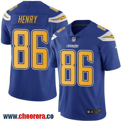 Hunter Henry Los Angeles Chargers royal Color Rush jersey