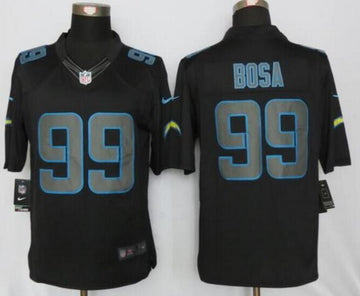 Joey Bosa Los Angeles Chargers black Limited jersey