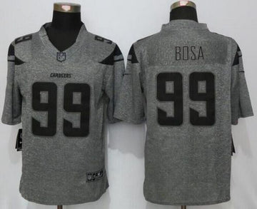 Joey Bosa Los Angeles Chargers gray Limited jersey