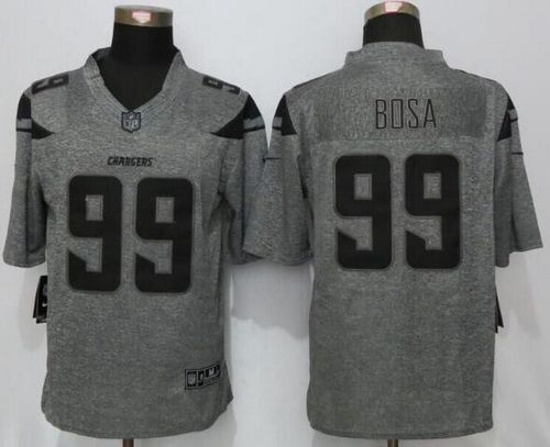 Joey Bosa Los Angeles Chargers gray Limited jersey