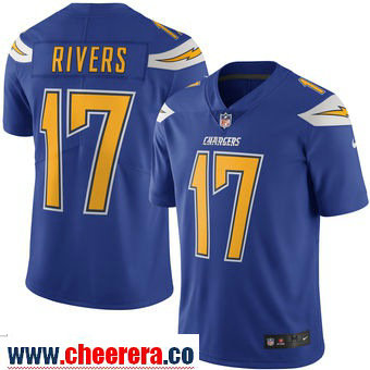 Philip Rivers Nike Los Angeles Chargers royal Color Rush jersey