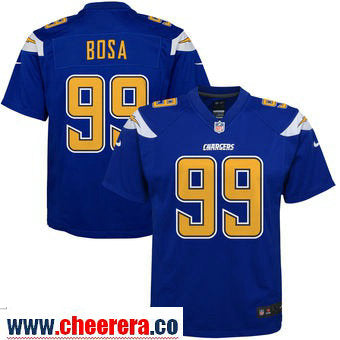 Joey Bosa Nike Los Angeles Chargers royal Color Rush jersey