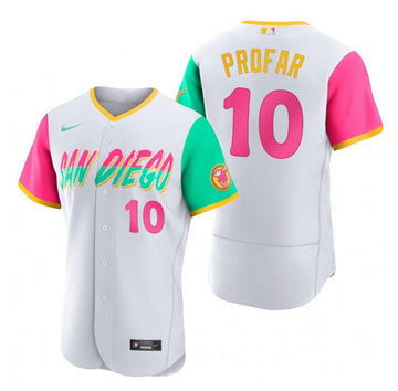 Jurickson Profar San Diego Padres white City Connect jersey
