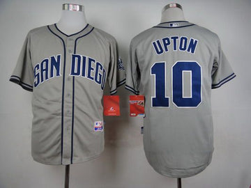 Justin Upton San Diego Padres gray jersey