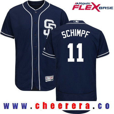 Ryan Schimpf San Diego Padres navy jersey