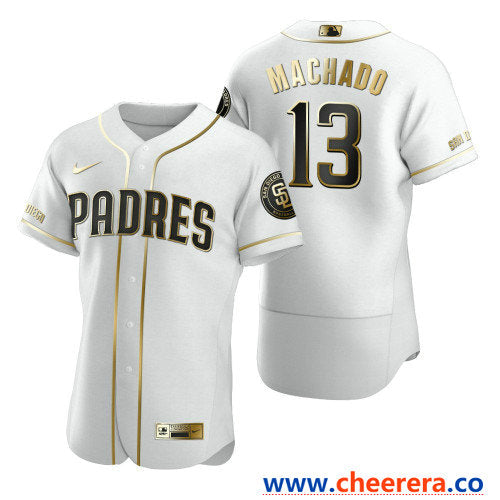 Manny Machado San Diego Padres white jersey