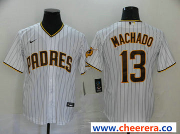 Manny Machado San Diego Padres white jersey